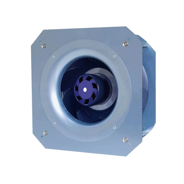 133mm Motor 0-10v EC Backward Impeller Waterproof Cooling Centrifugal Fan For Air Conditioner